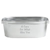 Personalized Galvanized Family Tub or Tub with Stand