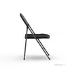 Black Plastic Folding Chair, Set of 6